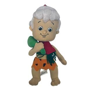 Toy Works The Flinstones 1990’s Bam Bam Rubble Christmas Hat 16” Plush Toy